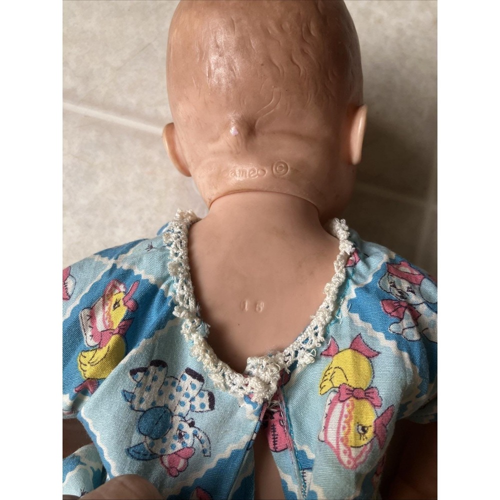 Vintage Cameo 15" Baby Doll Hard Plastic Body and Limbs Gray Eyes - Picture 5 of 5